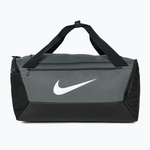 Nike Brasilia edzőtáska 9.5 41 l szürke/fehér (Brasilia 9.5 DM3976) kép