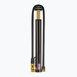 Lezyne Micro Floor Drive HV ABS 90psi fényes fekete kerékpárpumpa (Micro Floor Drive HV 1-MP-MFDR-V204HV) kép