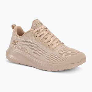 női cipő SKECHERS Bobs Squad Chaos Face Off beige (Bobs Squad Chaos Face Off 117209 NUDE) kép