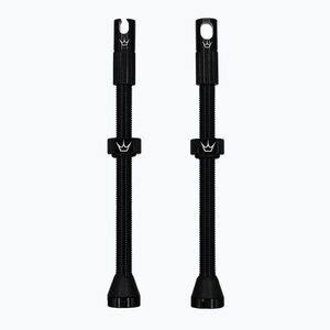 szelep szett presta Peaty's X Chris King MK2 Tubeless Valves 80 mm black (X Chris King MK2 Tubeless Valves PTV2-80-BLK-12) kép