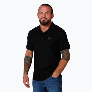 Pitbull West Coast férfi Rockey póló póló fekete (Rockey Polo 244018900002) kép