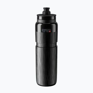 Kerékpáros kulacs Elite FLY Tex 950 ml black/grey logo (FLY Tex EL0160921) kép