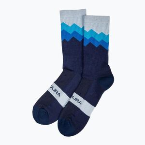 Férfi kerékpáros zokni Endura Jagged navy (Jagged E1273NA) kép