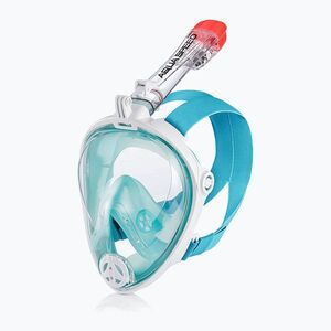 AQUA-SPEED Spectra 2.0 teljes arcú maszk snorkelinghez fehér/kék (Spectra 2.0 7071) kép