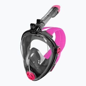 AQUA-SPEED Spectra 2.0 teljes arcú maszk snorkelinghez fekete/rózsaszín (Spectra 2.0 9912) kép
