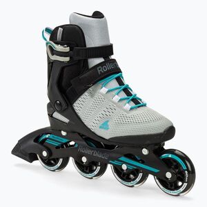Női görkorcsolya Rollerblade Spark 80 grey/turquoise (Spark 80 W 071031009U8) kép