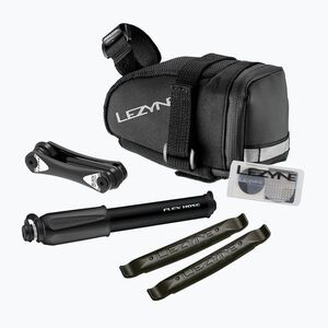 Kerékpáros táska a nyereg alatt + javítókészlet Lezyne M-Caddy - Sport Kit 0, 5 l fekete/fekete (M-Caddy - Sport Kit 1-SB-CADLD-V2M04) kép