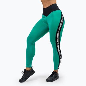 Női túraleggings NEBBIA Iconic green (Iconic 209) kép