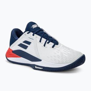 Férfi teniszcipő Babolat Propulse Fury 3 All Court white/estate blue 30S24208 (Propulse Fury 3 All Court 30S24208) kép