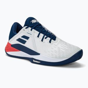 Férfi teniszcipő Babolat Propulse Fury 3 Clay white/estate blue (Propulse Fury 3 Clay 30S24425) kép