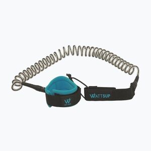 Póráz WATTSUP Coiled 10' SUP deszkához fekete/kék (Coiled 10' 8mm PB-WLSH10) kép