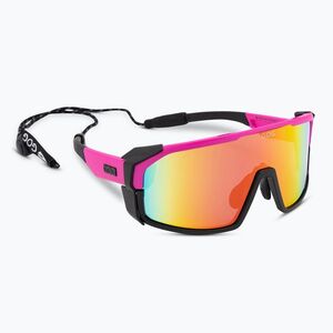Napszemüveg GOG Annapurna matt neon pink/black/polychromatic red (Annapurna E490-3P) kép