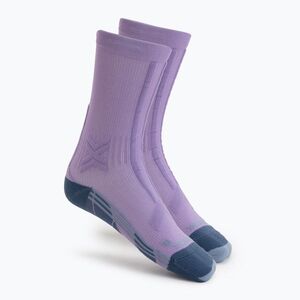 Női futózokni X-Socks Trailrun Discover Crew orchid/sunset blue (Trailrun Discover Crew XSRQDTS24) kép