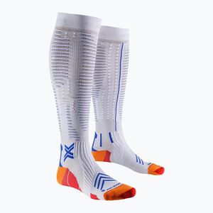Férfi futózokni X-Socks Run Expert Effektor OTC white/orange/twyce blue (Run Expert Effektor OTC XSRYXRS24M) kép