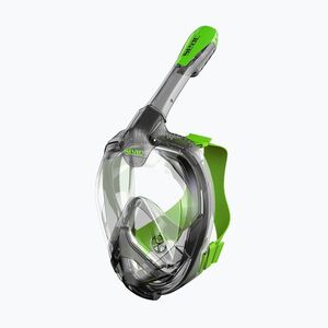 Egész arcos snorkeling maszk SEAC Magica grey clear/green lime (Magica 170-9FL/SLT) kép