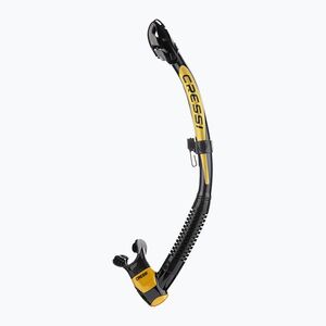 Cressi Itaca Ultra Dry fekete/arany snorkel (Itaca Ultra Dry ES290109) kép