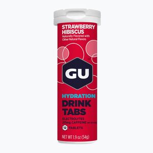Rehidratáló tabletta GU Hydration Drink Tabs strawberry/hibiscus 12 tabletek (Hydration Drink Tabs 124916) kép