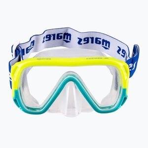 Mares Keewee Junior gyermek búvármaszk sárga / aqua / tiszta (Keewee Junior 411076) kép