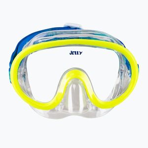 Gyerek snorkeling maszk Mares Jelly lime/blue/clear (Jelly 411265) kép