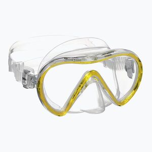 Snorkeling maszk Mares Vento yellow/clear (Vento 411316) kép
