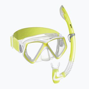 Gyerek snorkeling készlet Mares Combo Pirate Neon yellow/white/clear 411788SF (Combo Pirate Neon 411788SF) kép