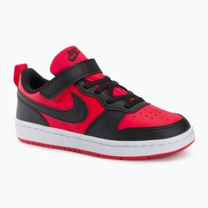 Nike Court Borough Low gyermek cipő Recraft egyetemi piros/fehér/fekete (Court Borough Low Recraft DV5457-600) kép