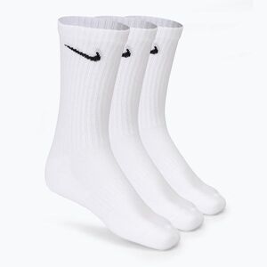 Nike Everyday Cushioned Crew zokni 3 pár fehér/fekete (Everyday Cushioned Crew SX7664-100) kép