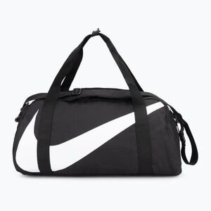 Nike Gym Club 25 l fekete/fekete/fehér gyermek edzőtáska (Gym Club DR6100-010) kép