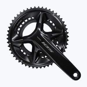 Shimano 105 FC-R7100 52-36T 12rz 165 mm-es lengőkaros váltókar fekete (FC-R7100 IFCR7100AX26) kép