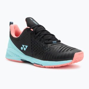 Férfi teniszcipő YONEX Sonicage 3 CL fekete/égszínkék (Sonicage 3 CL STMSON3C3BS43) kép