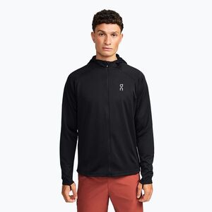 Férfi On Climate Zip kapucnis pulóver fekete (Climate Zip Hoodie 1ME10250553) kép