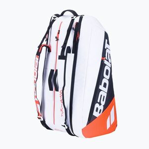 Tenisztáska Babolat RH X12 Pure Strike 4gen 100 l white/black/red (RH X12 Pure Strike 4gen 751225) kép