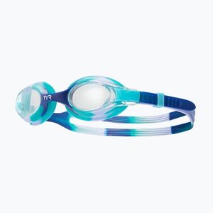 TYR Swimple Tie Dye Tükör nélküli átlátszó/lila/zöld gyermek úszószemüveg (Swimple Tie Dye Non-Mirrored LGSWTD_509) kép