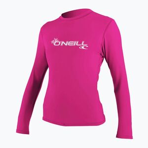 Női úszó hosszú ujjú O'Neill Basic Skins Sun Shirt fox pink (Basic Skins Sun Shirt 4340-173) kép