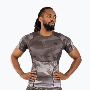 Férfi Venum Electron 3.0 Rashguard homok póló (Electron 3.0 Rashguard VENUM-04552-040) kép