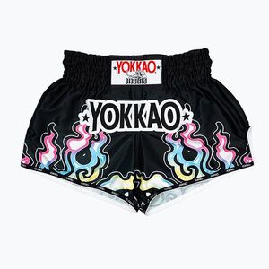 Férfi sportnadrág YOKKAO Flames CarbonFit black (Flames CarbonFit TYBS-151) kép