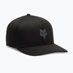 Férfi Fox Racing Fox Head Tech Flexfit sapka fekete/szénsárga (Fox Head Tech Flexfit 31620_324) kép