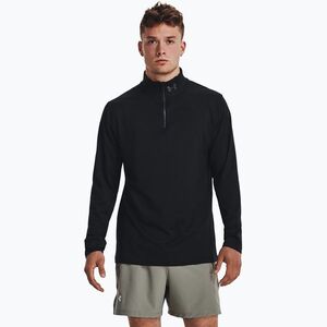 Férfi Under Armour Launch Pro 1/4 Zip fekete/fekete/fényvisszaverő futó hosszú ujjú ruha (Launch Pro 1/4 Zip 1379288-001) kép