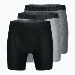 Under Armour Perf Tech 6in férfi boxeralsó 3 pár szürke (Perf Tech 6in 25UUSHJ043-053) kép