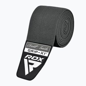 RDX kompressziós elasztikus térdpakolás szürke (Compression Elasticated Knee Wrap WAH-K1G) kép