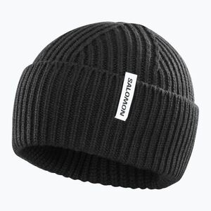 Téli sapka Salomon Snowbird deep black (Snowbird LC2303100) kép