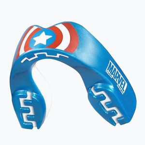 Gyerek állkapocsvédő SAFEJAWZ Marvel Captain America kék (CAPTAIN AMERICA - JR) kép