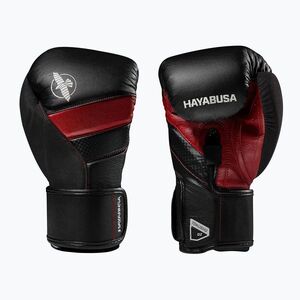 Hayabusa T3 fekete/piros bokszkesztyű (T3 T316G-BR) kép