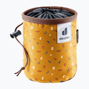 Woreczek na magnezję deuter Gravity Chalk Bag I cinnamon blocks/ umbra (Gravity Chalk Bag I 339132266170) kép