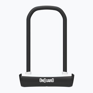 Kerékpár zár OnGuard Neon 8152WH U-Lock black/white (Neon ONG-8152WH) kép