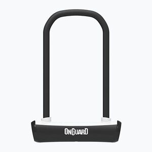 Kerékpár zár OnGuard Neon 8153WH U-Lock black/white (Neon ONG-8153WH) kép