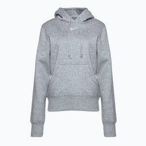 Női Nike Sportswear Phoenix Fleece sötétszürke pulóver Nike Sportswear Phoenix Fleece sötétszürke szürke/vitorla pulóver (Sportswear Phoenix Fleece HF6839-063) kép