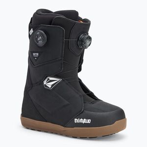 Férfi snowboard cipő ThirtyTwo Lashed Double Boa X Volcom '24 black/gum (Lashed Double Boa X Volcom '24 8107000125) kép