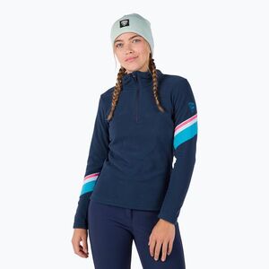 Női pulóver Rossignol Strawpile Fleece Hz dark navy (Strawpile Fleece Hz RLNWL05_715) kép
