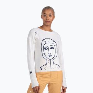 Női pulóver Rossignol Jcc Lina Pull white (Jcc Lina Pull RLNWO09) kép